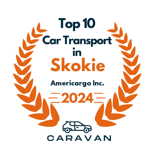 top 10 ranked auto transport in skokie 2024 americargo inc